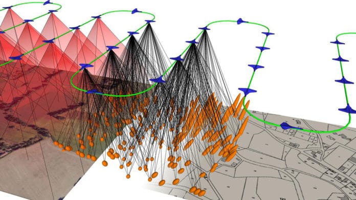 Drone-based aerial photogrammetry. © E.Cledat / TOPO / EPFL